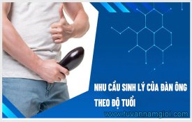 Sự thay đổi sinh lý nam theo độ tuổi và cách tăng cường sinh lý nam